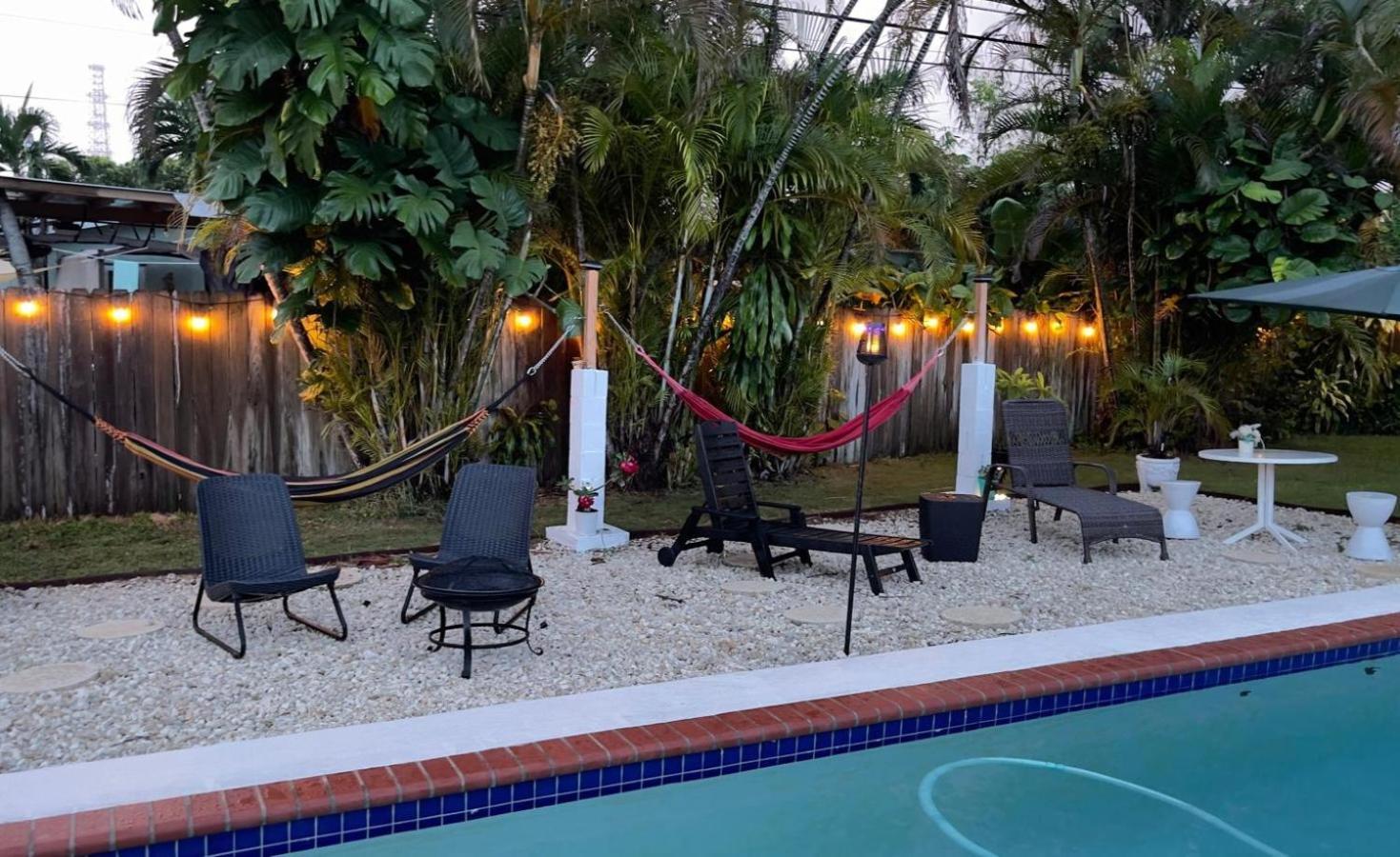 Sterling Pool House Resort Heated Swimming Pool Family Getaway Cutler Bay Exterior photo