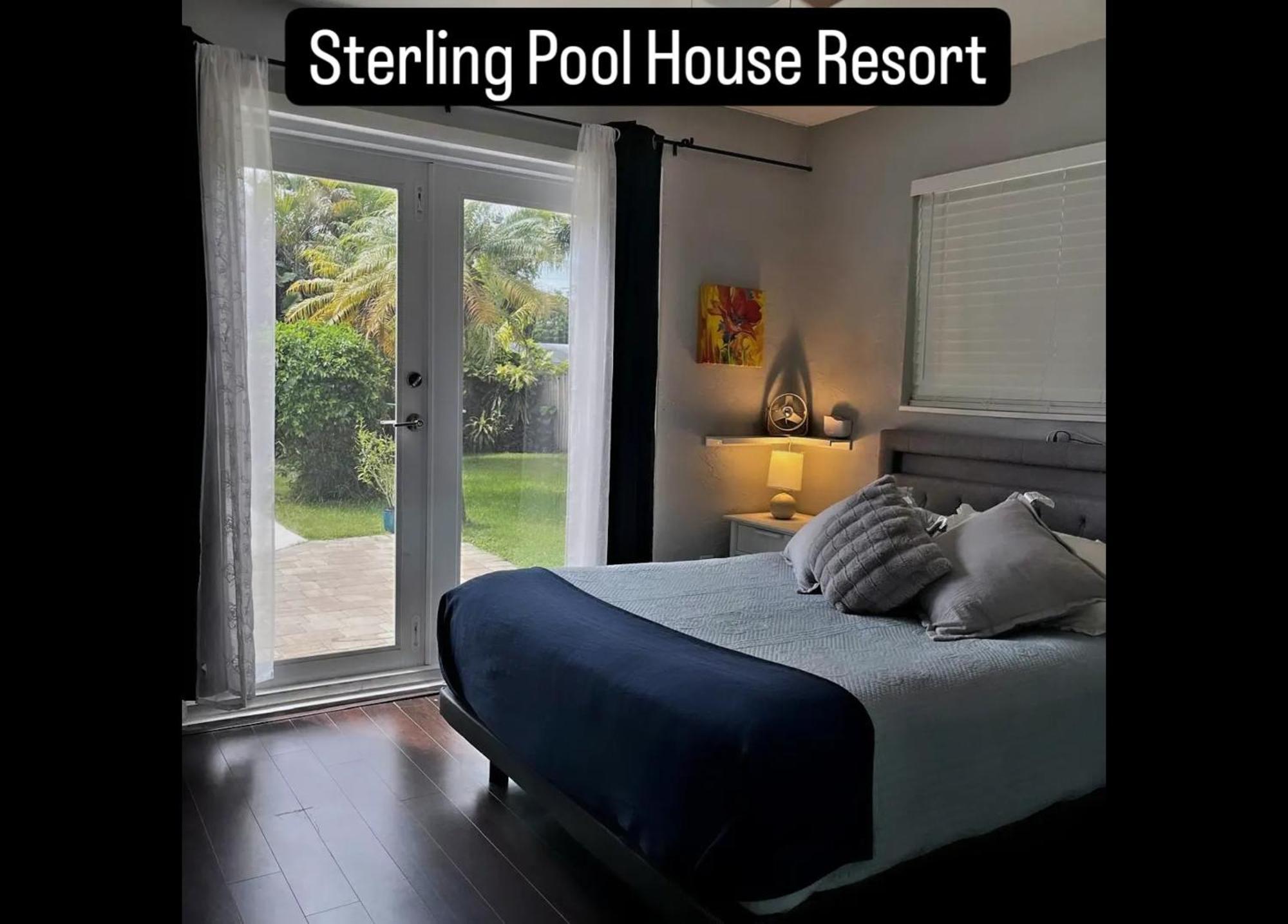 Sterling Pool House Resort Heated Swimming Pool Family Getaway Cutler Bay Exterior photo